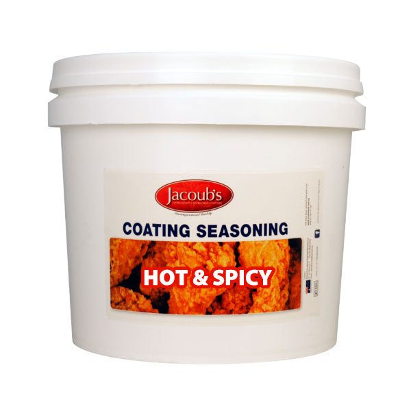 Jacoub's Coating & Seasoning Bucket 1kg (Hot & Spicy)